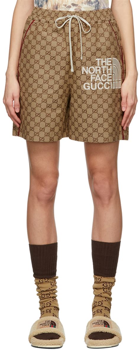 gucci northface shorts|north face gucci boots price.